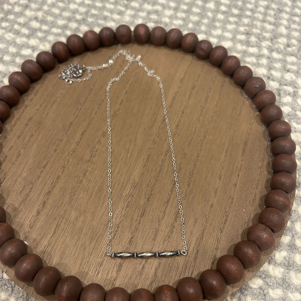 Machine made Navajo pearls